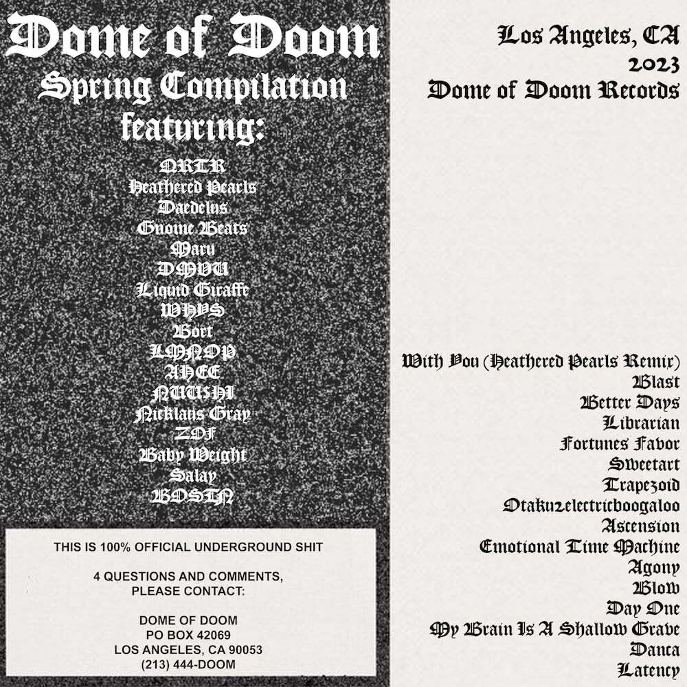 Various Artists Dome Of Doom Spring Compilation (Cassette)