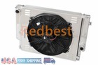 Radiator Aluminum &Shroud&Fan For 1988-99 BMW E30 E36 323i 325i 328i M3 M50 M52