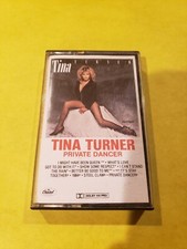 TINA TURNER PRIVATE DANCER CASSETTE TAPE Capital Records 1984