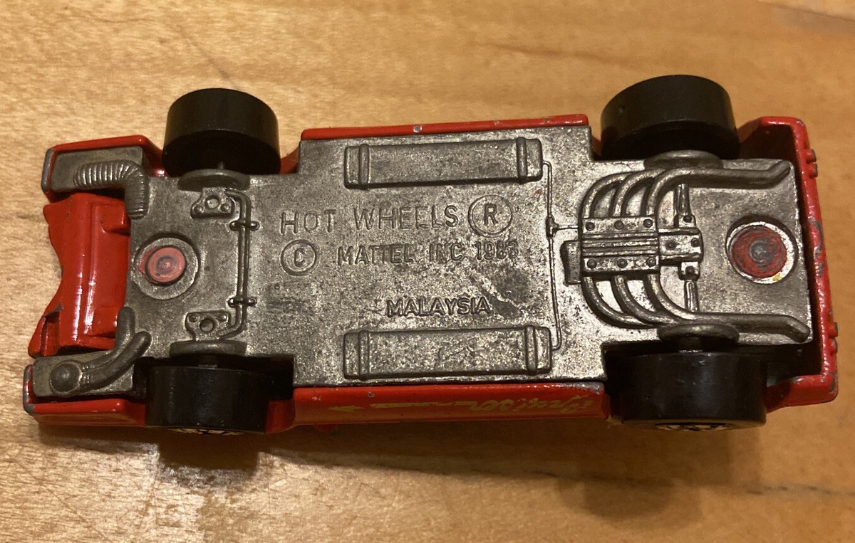 ホットウィール　ワーククルーザー Vintage 1983 Hot Wheels Crack-Ups Cruiser shocked Original