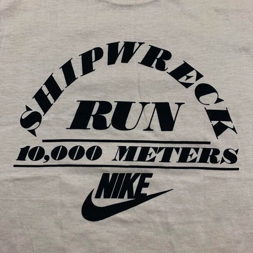 Nike Vintage T Shirt Japan Shipwreck Run 80s 10k Run Geisha Nike Vintage T Shirt Japan Shipwreck Run 80s 10k Run Geisha