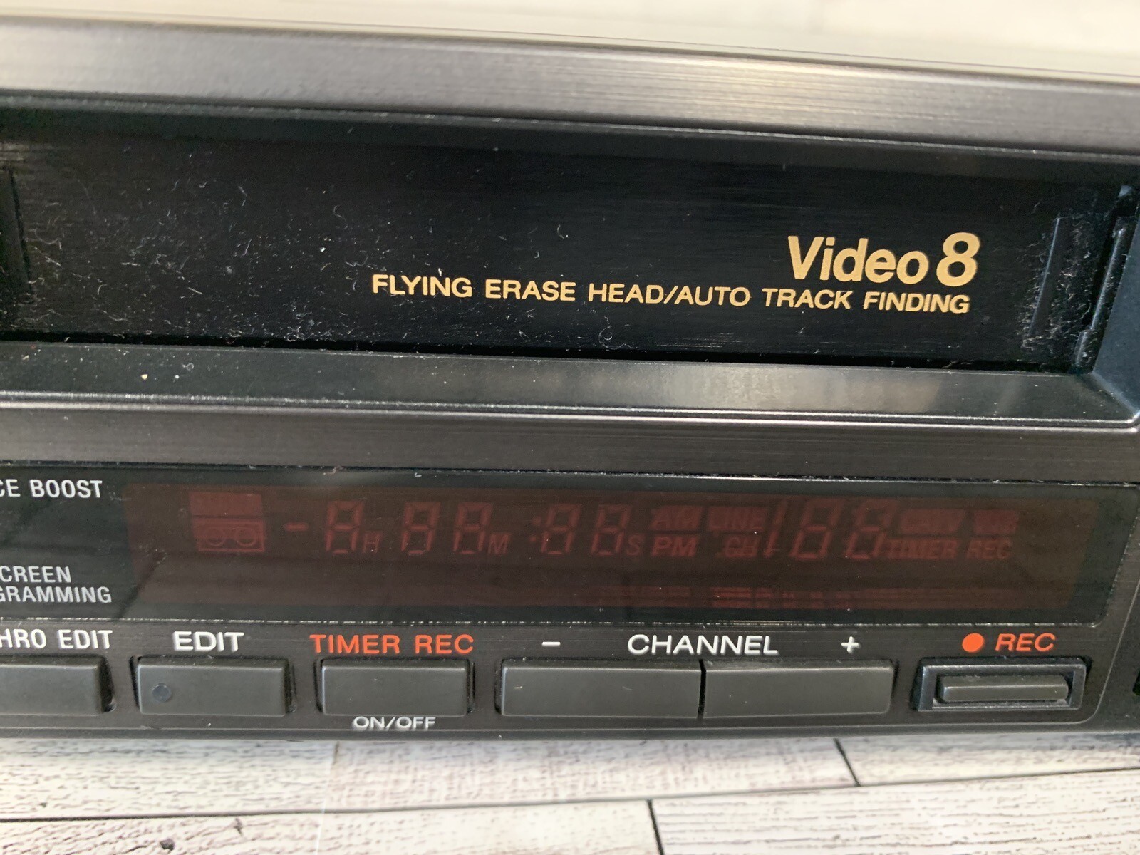SONY EVA50 ( EVC3 ) Video8 8mm VCR Editing Player Tested Includes