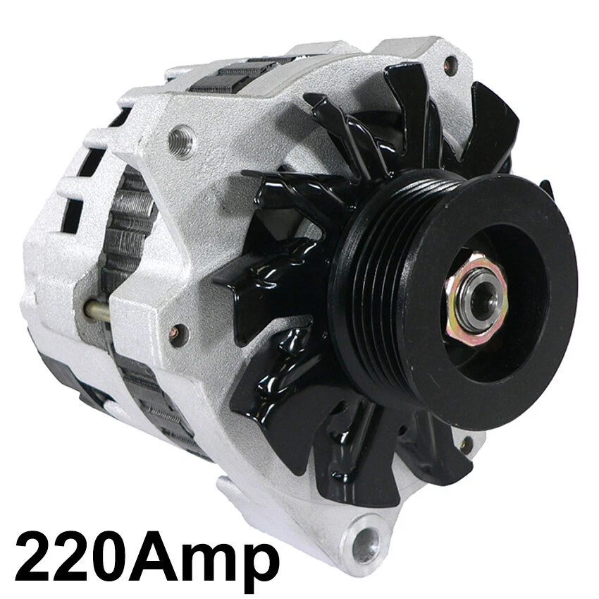 NEW 220AMP ALTERNATOR FITS CADILLAC BROUGHAM 5.0L 5.7L 1991-1992 AL668X 10479906 - Image 3 of 3