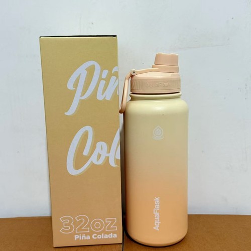 AquaFlask 32OZ 40OZ acero inoxidable aislado al vacío a prueba de fugas deportes - Imagen 36 de 43