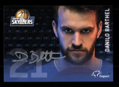 Danilo Barthel Fraport Skyliners Original Signed Basketball + A 236777