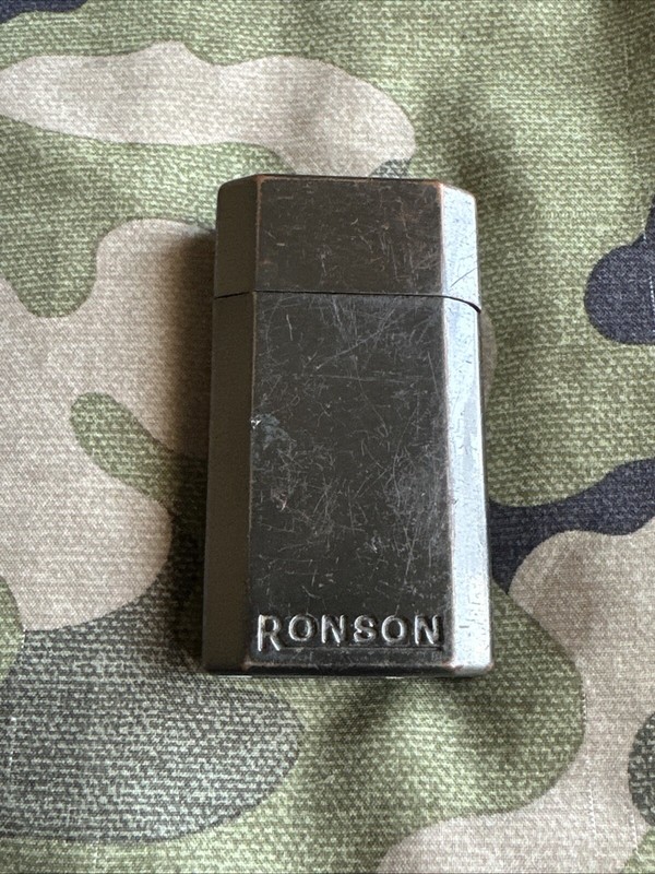 Vintage Ronson Lighter - Jet Lite Butane Lighter - Made in China