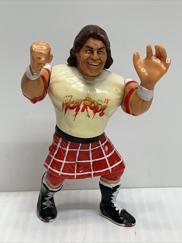 Vintage 1991 WWF WWE Hasbro Titan Sports Rowdy Rod...