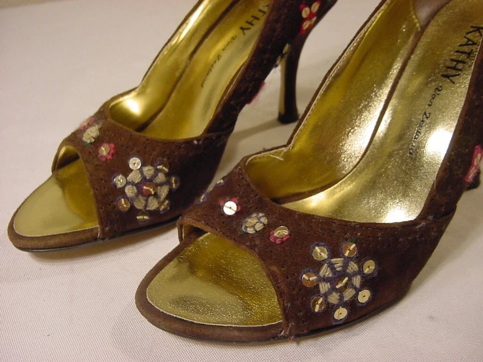 LINDOS ZAPATOS DE TACÓN ALTO KATHY VAN ZEELAND - MUJER TALLA 6  Foto 2 de 4