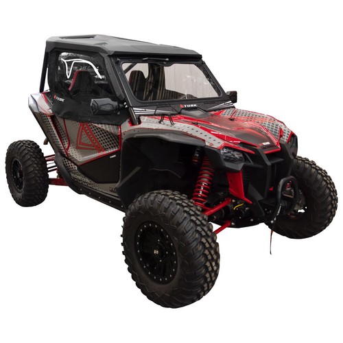 Tusk Replacement Zipperless Upper Door Skins Fits HONDA TALON 1000R 1000X - Picture 3 of 5