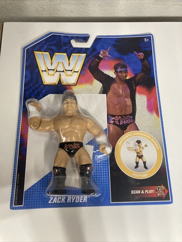 WWE Zack Ryder Mattel Retro Series 8 2019 Wrestlin...