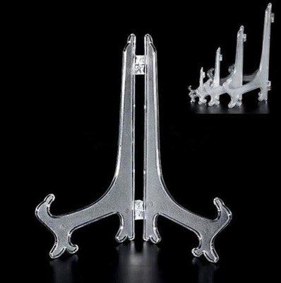 10X 3/5/7/9Inch Tellerständer Ständer Teller Tellerhalter Aufsteller klar Deko