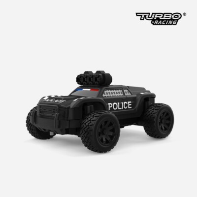 TURBO RACING 1:76 POLICE c82 ターボレーシング Turbo Racing C82 RTR 1/76 2.4G RC Car Police Off-Road Truck
