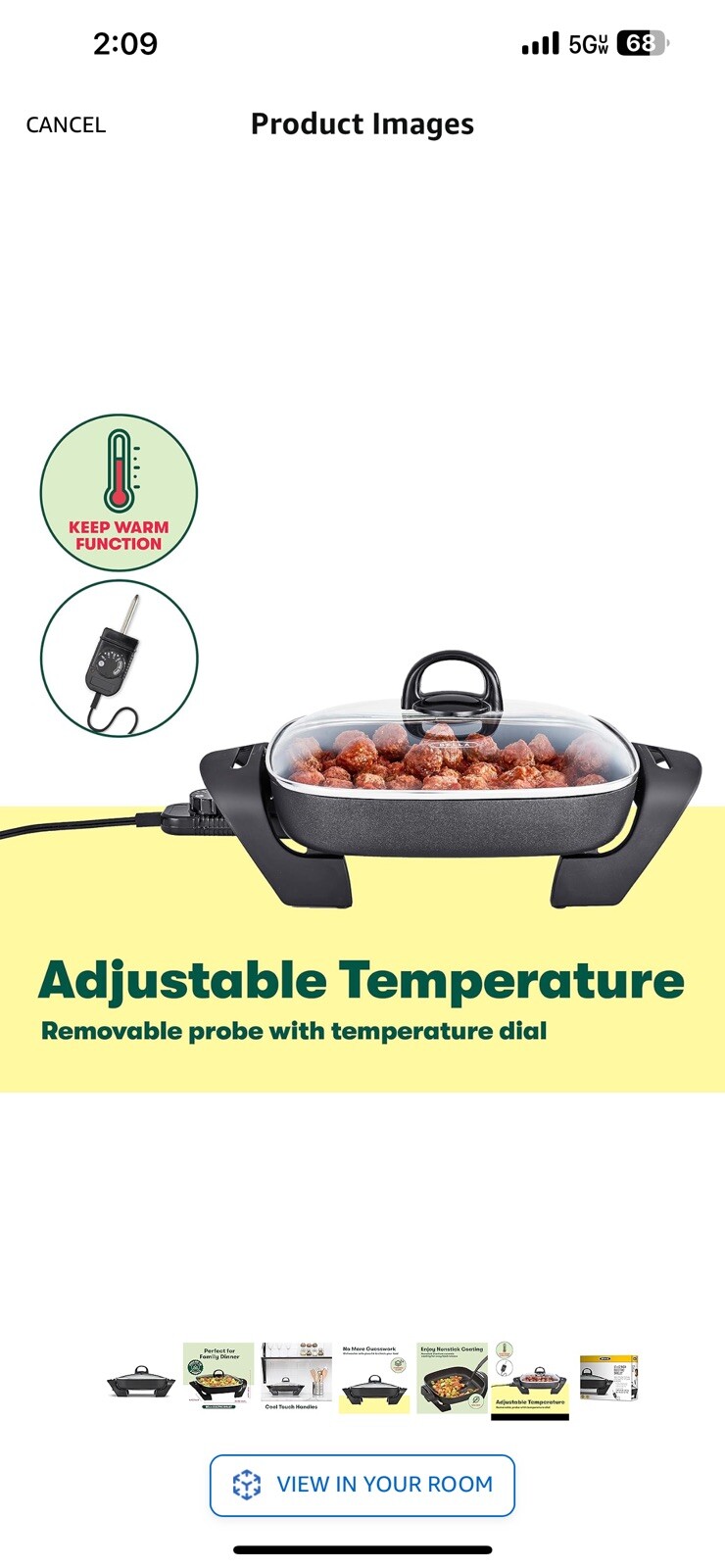 Bella Kitchen Skillet