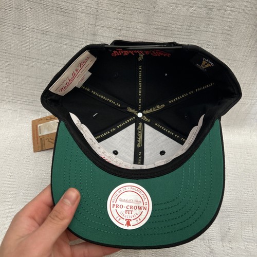 New Jersey Devils Mitchell & Ness NHL Pro Fit Snapback Hat Cap Champions NWT - Picture 4 of 5