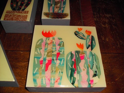 WÜSTENKAKTUS ORIGINAL WANDKUNST 7ER-SET WANDBEHÄNGE BRANDNEU LADENBESTAND '08 - Bild 7 von 24