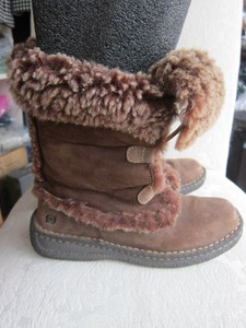 born shearling boots