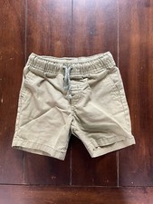 Cat And Jack Boys Shorts 18M Beige/Tan Toddler Wear 