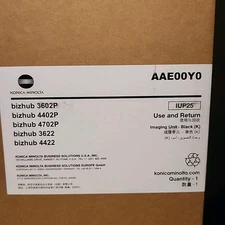 Genuine Konica Minolta Black Imaging Unit IUP25 Bizhub 3602P 4402 4422