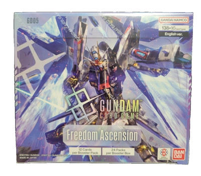Gundam Freedom Ascension booster box! Factory Sealed! ENGLISH | eBay