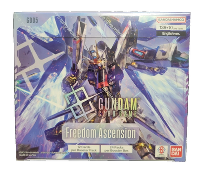 Gundam Freedom Ascension booster box! Factory Sealed! ENGLISH | eBay