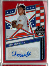 2026 USA Stars S Prizm 16U National Team Prizms Red Chase Gockenbach Auto /99