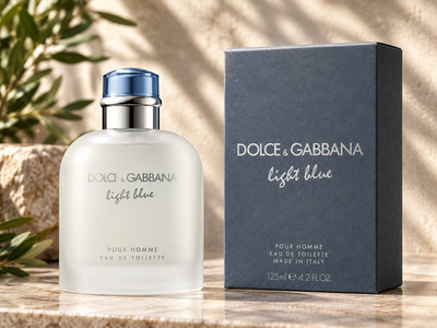 Dolce & Gabbana Light Blue Pour Homme EDT 125 ml Herren Duft Parfum Neu OVP