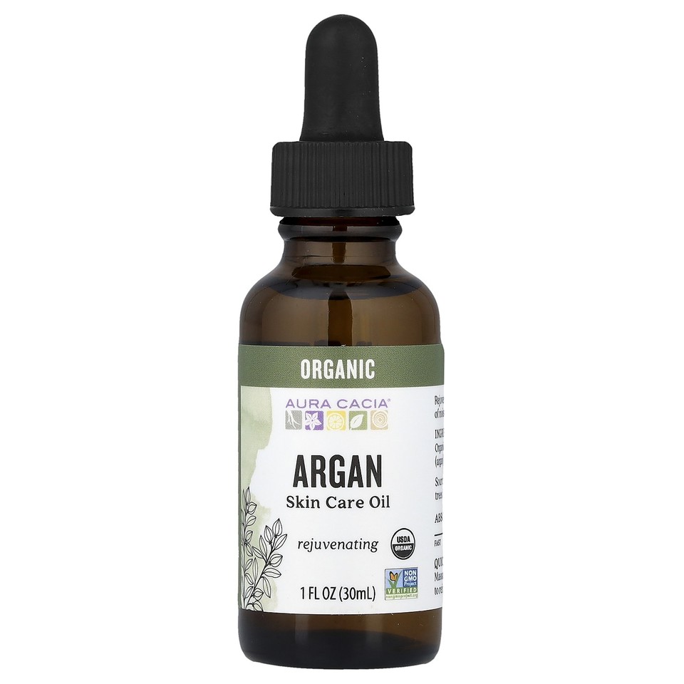 Skin Care Oil, Organic Argan, 1 fl oz (30 ml)