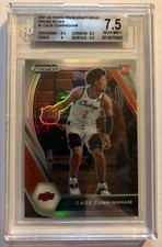 2021-22 Cade Cunningham Panini Prizm DP Silver Prizms Rookie BGS 7.5