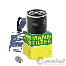 MANN FILTER ÖLFILTERWECHSELKIT passend für NISSAN QASHQAI II 1.6+2.0 163+144 PS
