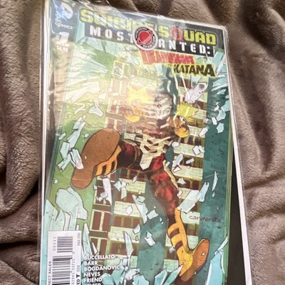 DC Comics Suicide Squad Most Wanted Deadshot & Katana #1 Blank Cover 2016