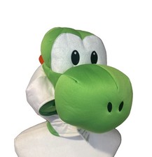 Super Mario Yoshi Adult Headpiece Costume Dinosaur Dress Up Halloween Green