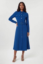 Karen Millen Shirt Dress Womens Occasion Dresses