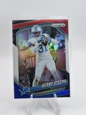 2025 Panini Prizm - Kerby Joseph #41 Red White & Blue Prizm Detroit Lions