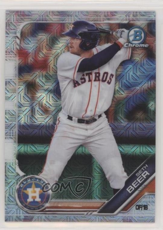 2019 Bowman Chrome Prospects Mega Box Mojo Refractor Seth Beer #BCP-14 0r08