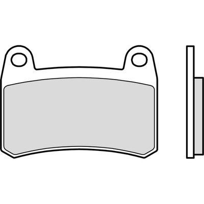 BREMBO SINTERED BRAKE PADS 07GR83SA