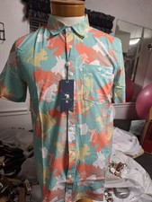 William Murray Button Down Golf Shirt Men's Happy Hands Club Size XL Retail 88