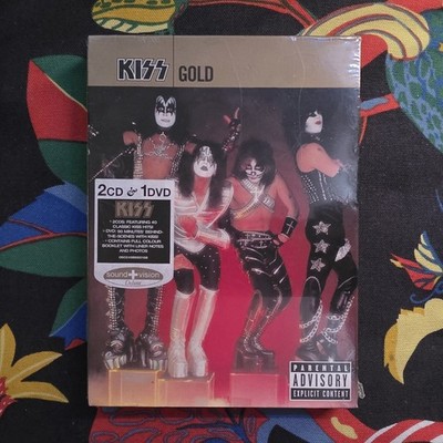 KISS CD DVD Gold Sound + Vision Box Set Exposed DVD Hype Aucoin UK Vintage Kiss