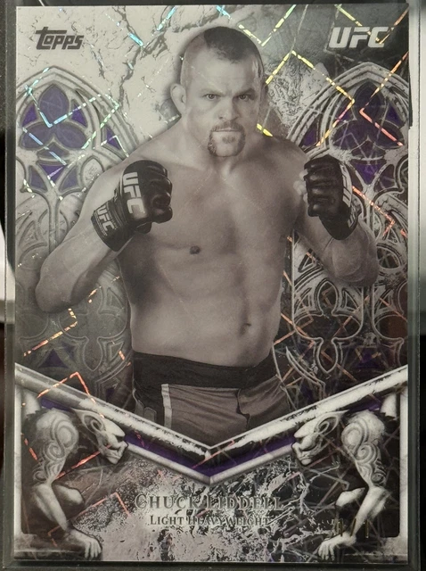 Topps Midnight UFC CHUCK LIDDELL Cemented LEGEND CASE HIT SSP 1/1 🔥