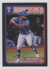 2020 Topps Total Black 1/5 Delino DeShields Jr #862 0a6