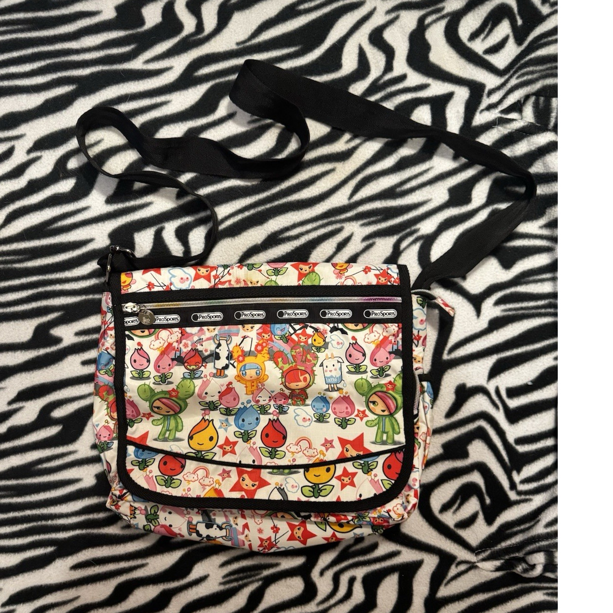 Tokidoki ProSports Messenger Crossbody Bag
