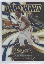 2020-21 Panini Select Turbocharged Silver Prizm Zion Williamson #3 9o3