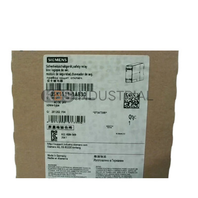 New Siemens  3SK1111-1AB30  3SK1 111-1AB30 Safety Relay 24V AC/DC Free Delivery