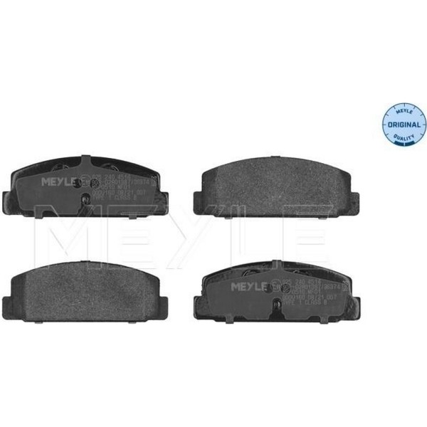 Meyle 025 240 4514 Bremsbelagsatz FüR Mazda 6 626 323 F 323 S Premacy Gh Gg Gy-image
