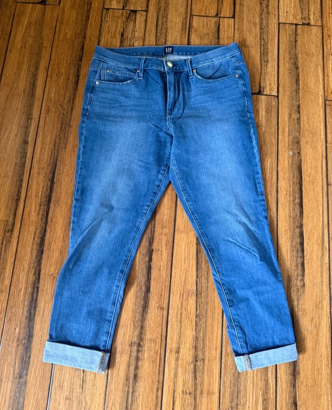 Womens GAP  1969 True Skinny denim blue jeans 31 R waist 28 length