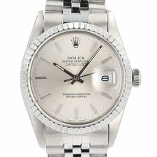 Rolex Datejust Stainless Steel Silver Index Jubilee Band Automatic 36mm Watch