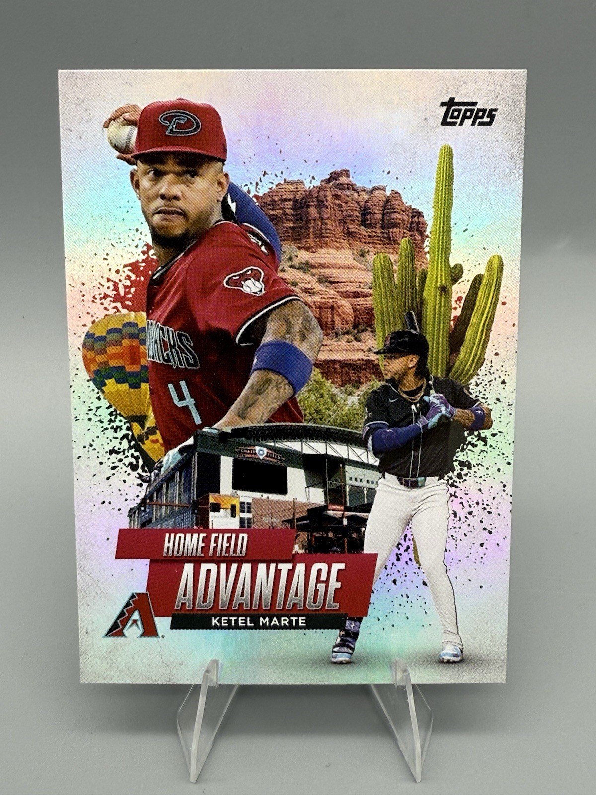 2025 Topps Series 1 Ketel Marte Home Field Advantage Arizona Diamondbacks SP