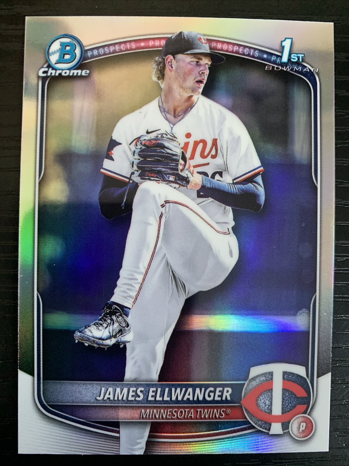 2025 Bowman Draft - Chrome James Ellwanger 1st Bowman Refractor #BDC-164 (RC)