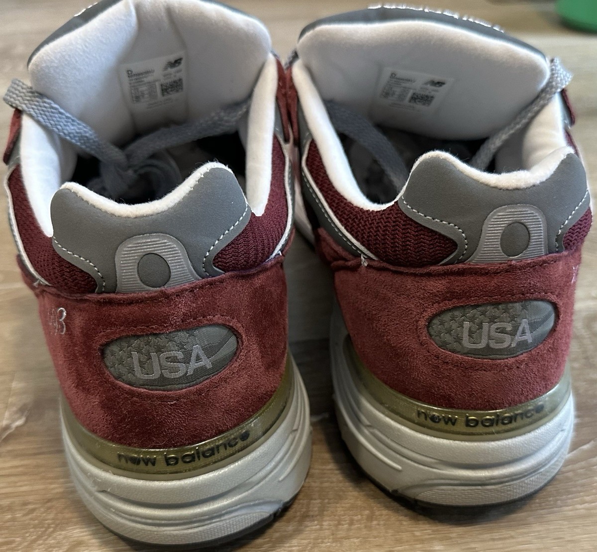 Size 12 - New Balance 993 Made in USA Burgundy for sale online | eBay