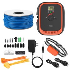 Underground Dog Fence System, Rechargeable Electric Fence for Dogs with 656Ft...