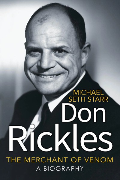 Don Rickles | The Merchant Of Venom | Michael Seth Starr | Englisch | Buch-image